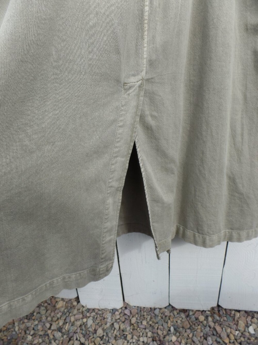 Free People Time's Up Trench Coat LARGE NWOT - Picture 9 of 11